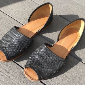 Franco Sarto Woven Sandals Size 8